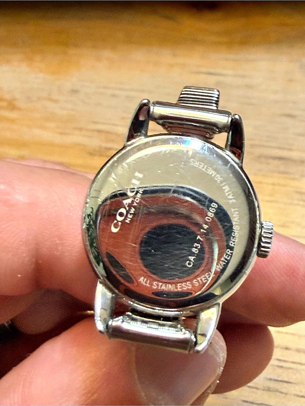 Coach Silver-Tone Stainless Steel Watch - Picture 3 of 3